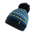 Шапка водонепроницаемая Dexshell Beanie Fair Isle, DH362BLU синяя S/M 56-58 см, DH362BLUSM